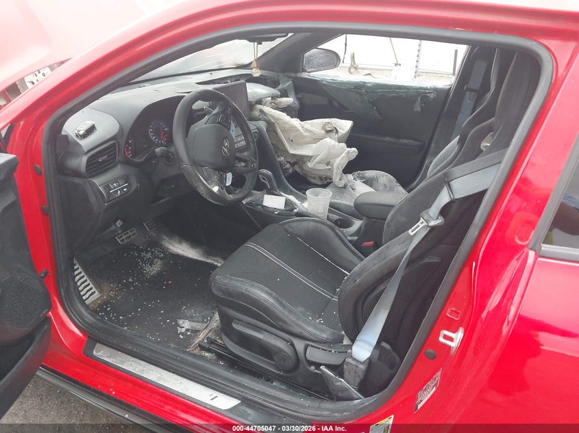 2021 Hyundai Veloster N VIN: KMHT36AHXMU009682 Lot: 44705047