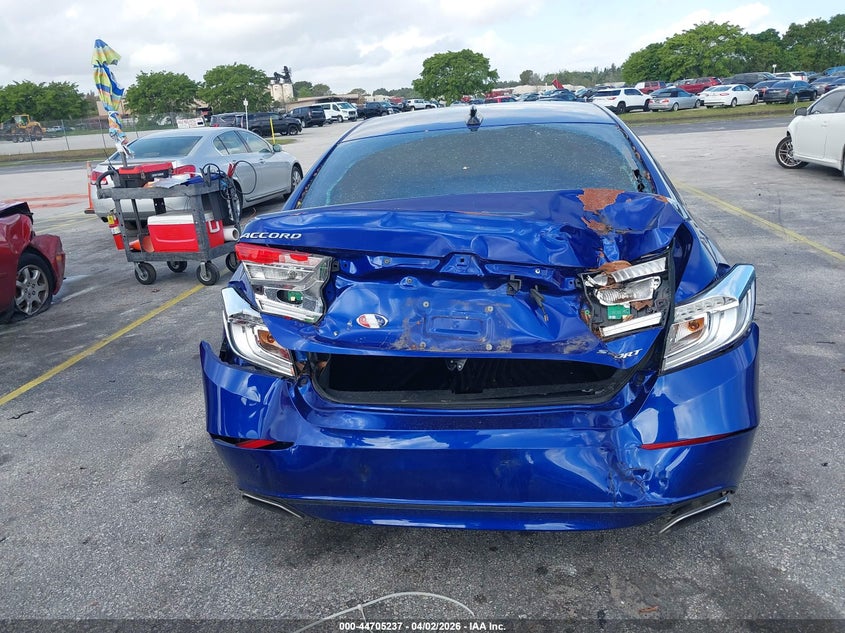 2021 HONDA ACCORD 1.5L I-4 DI, DOHC, V(VIN: 1HGCV1F38MA078808