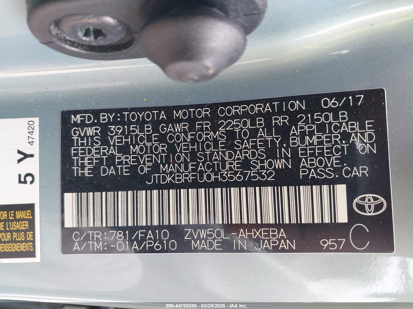 TOYOTA PRIUS - zdjęcie 9