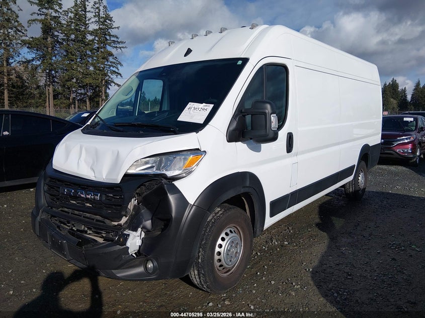 2024 Ram Promaster 3500 Cargo Van Tradesman High Roof 159 Wb Ext W/Pass Seat