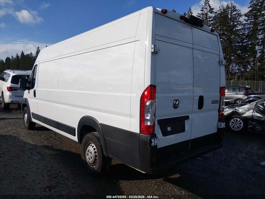 2024 Ram Promaster 3500 Cargo Van Tradesman High Roof 159 Wb Ext W/Pass Seat