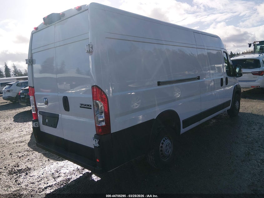 2024 Ram Promaster 3500 Cargo Van Tradesman High Roof 159 Wb Ext W/Pass Seat