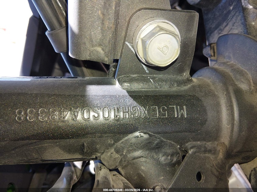 2025 Kawasaki Ex500 H VIN: ML5EXGH10SDA48338 Lot: 44705346