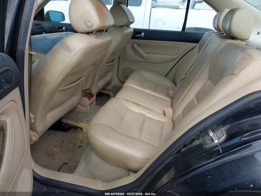 2001 Volkswagen Jetta Gls VIN: 3VWSB69M31M087321 Lot: 44705382