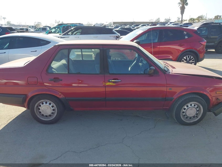 1990 Volkswagen Jetta Gl VIN: WVWRG21GXLW072044 Lot: 44705394