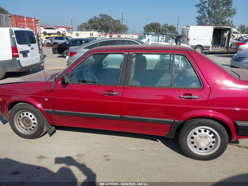 1990 Volkswagen Jetta Gl VIN: WVWRG21GXLW072044 Lot: 44705394