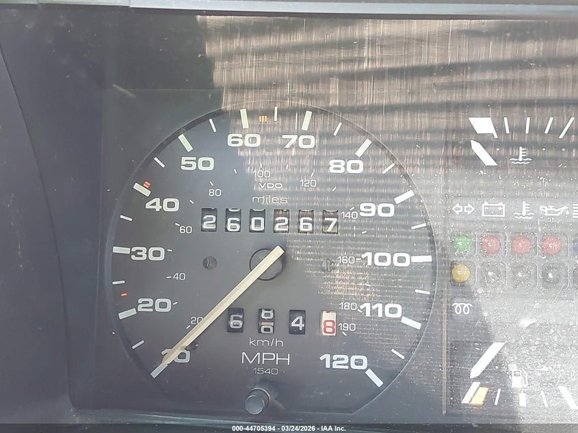 1990 Volkswagen Jetta Gl VIN: WVWRG21GXLW072044 Lot: 44705394