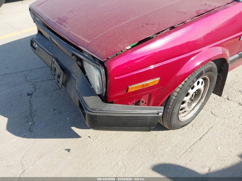 1990 Volkswagen Jetta Gl VIN: WVWRG21GXLW072044 Lot: 44705394