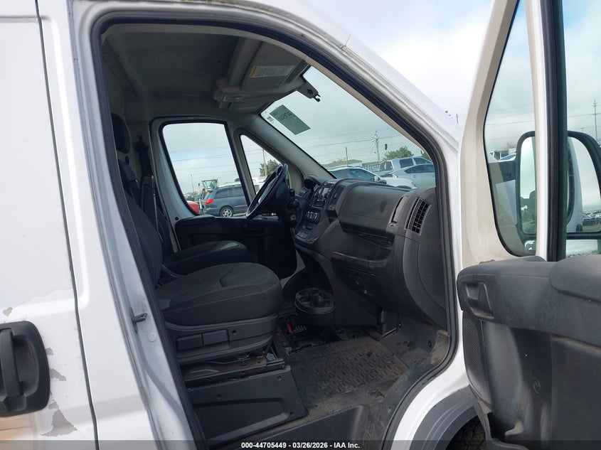 2017 Ram Promaster 3500 Cargo Van High Roof 159 Wb Ext