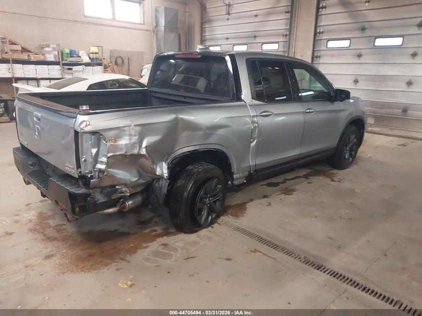 2021 Honda Ridgeline Awd Sport