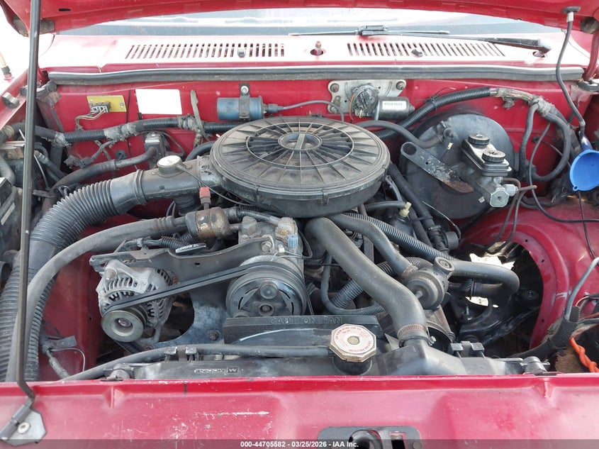 1989 Dodge Dakota VIN: 1B7FL26X4KS158673 Lot: 44705582