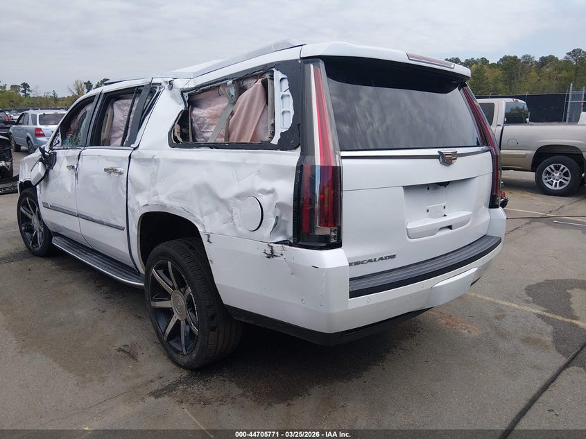 Vin: 1gys3jkj5hr201633, lot: 45202902, cadillac escalade esv premium luxury 20173