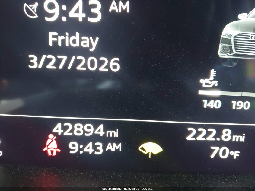 2021 Audi A6 Premium Plus 55 Tfsi Quattro S Tronic VIN: WAUL2AF24MN049505 Lot: 44705809