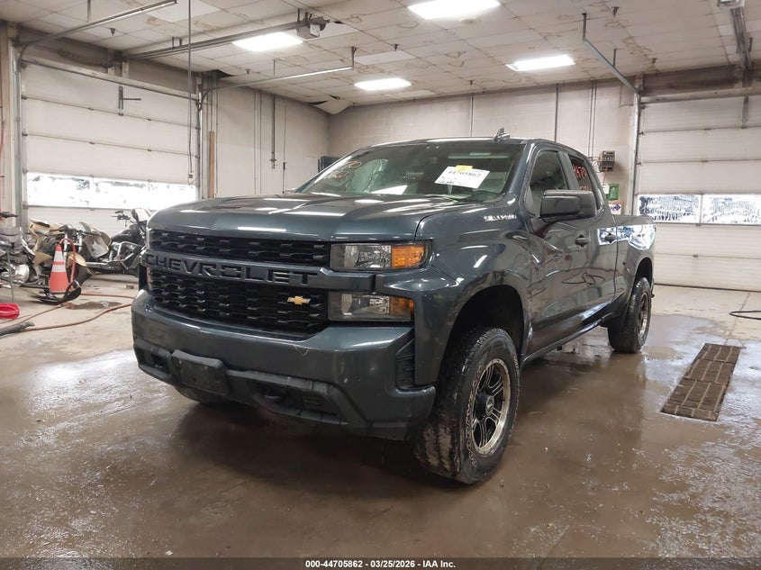 2019 Chevrolet Silverado 1500 Custom 1GCRYBEF6KZ178809 photo 1