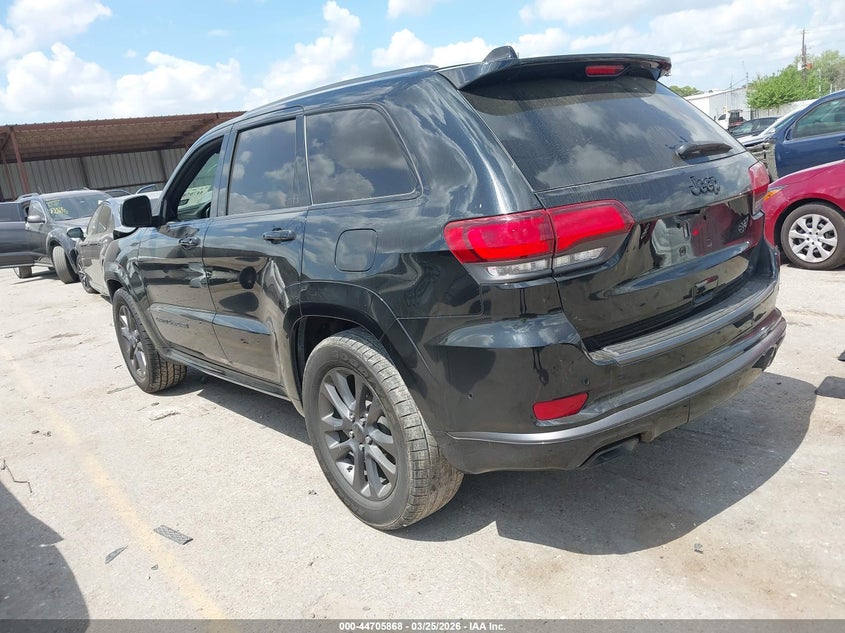 2018 Jeep Grand Cherokee High Altitude 4X2