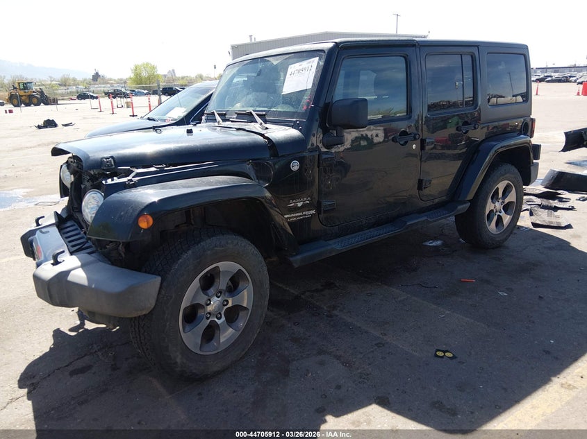 2018 Jeep Wrangler Jk Unlimited Sahara 4x4 1C4HJWEG8JL923433 photo 1