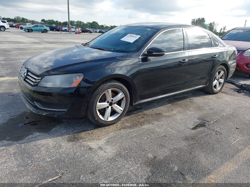 2012 Volkswagen Passat 2.5L Se