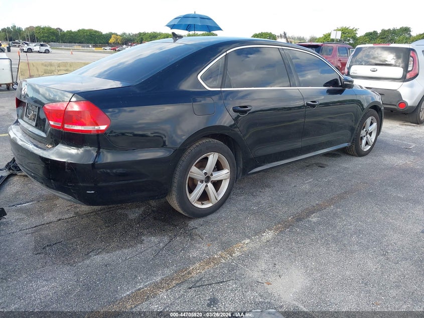 2012 Volkswagen Passat 2.5L Se