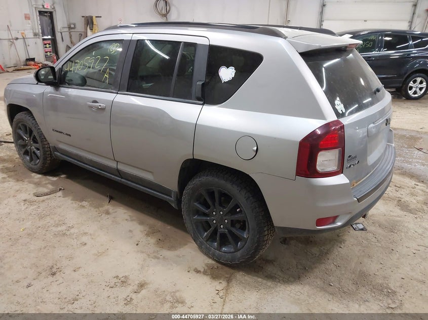 Vin: 1c4njdbb9fd371068, lot: 45203058, jeep compass altitude edition 20153