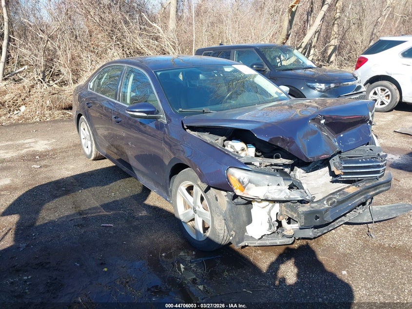 2012 Volkswagen Passat 2.5L Se