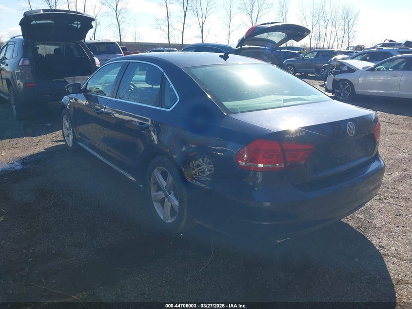 2012 Volkswagen Passat 2.5L Se