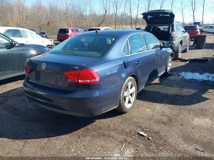 2012 Volkswagen Passat 2.5L Se