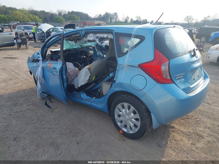 Vin: 3n1ce2cp0fl425123, lot: 45203166, nissan versa note sv 20153