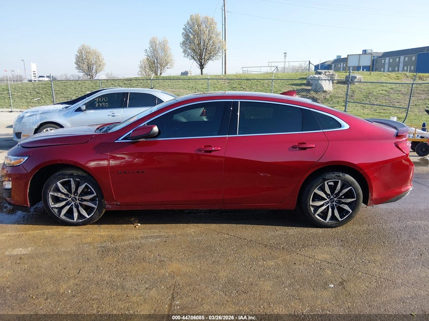 VIN 1G1ZG5ST7NF146948 2022 CHEVROLET MALIBU FWD RS