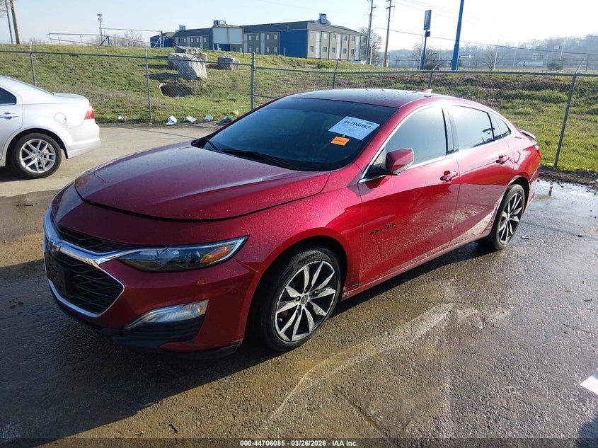 VIN 1G1ZG5ST7NF146948 2022 CHEVROLET MALIBU FWD RS