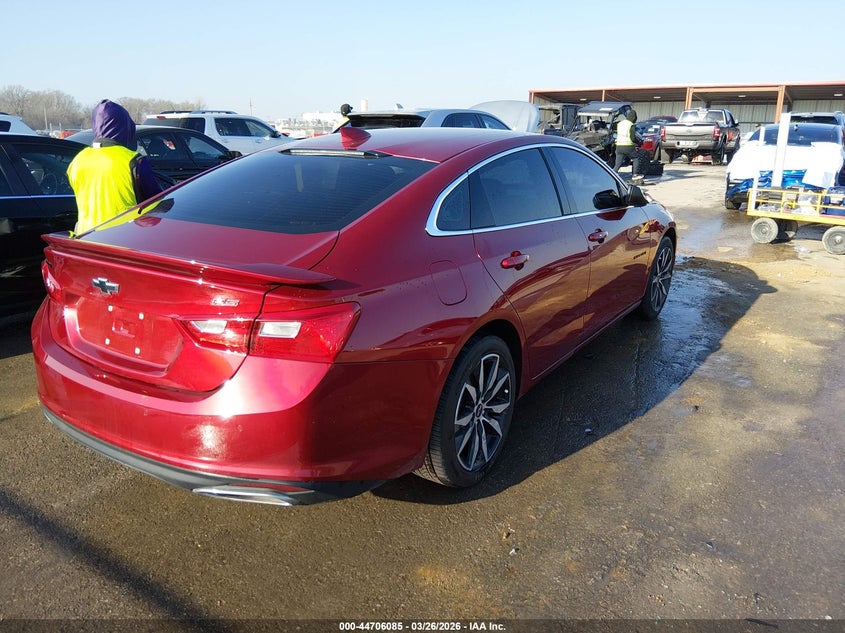 VIN 1G1ZG5ST7NF146948 2022 CHEVROLET MALIBU FWD RS
