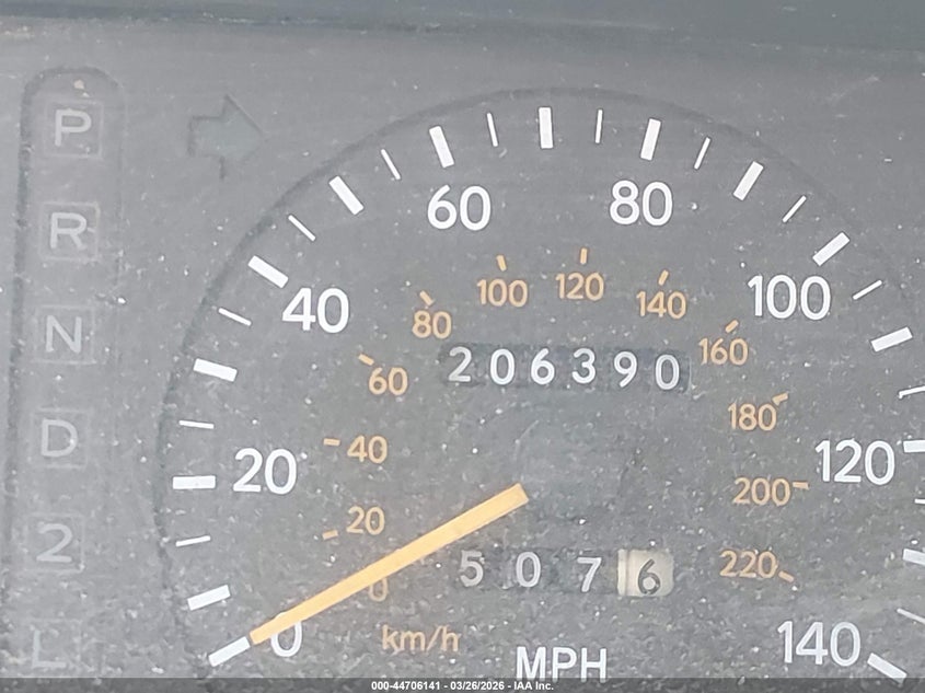 1997 Toyota Avalon Xls VIN: 4T1BF12B7VU206908 Lot: 44706141