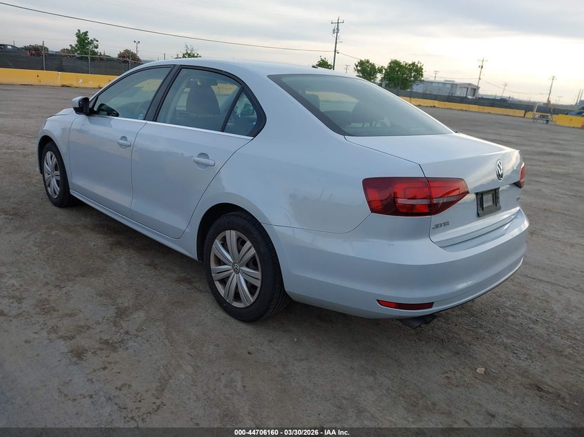 2017 VOLKSWAGEN JETTA SEDAN 1.4L I-4 DI, DOHC, VVT, TURBO, 150HP