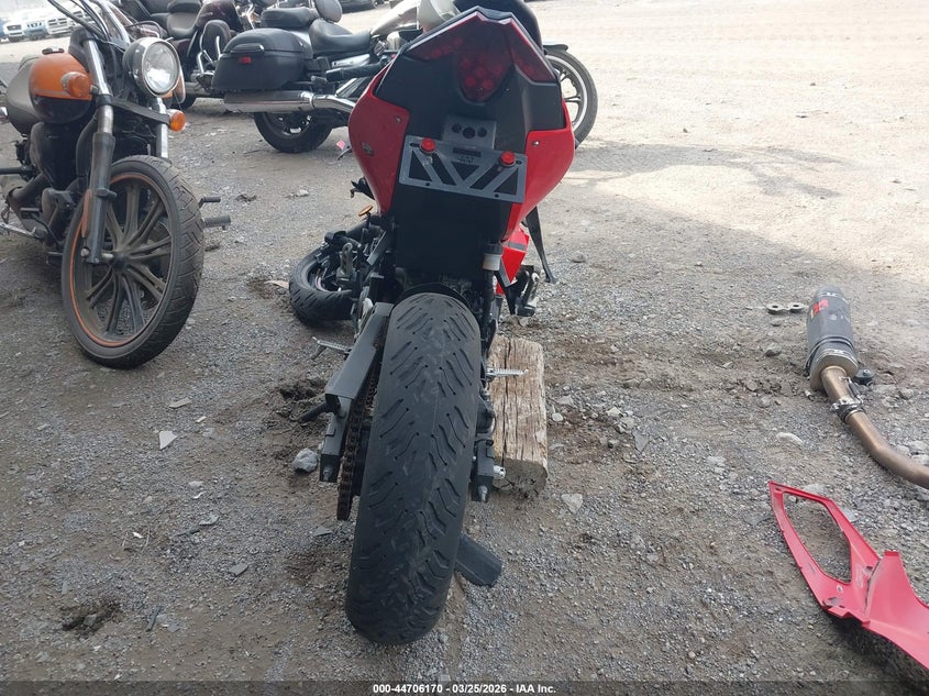 2024 Kawasaki Ex500 VIN: ML5EXGG1XRDA16797 Lot: 44706170