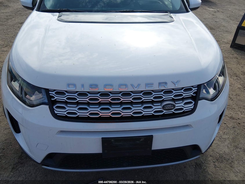 2020 Land Rover Discovery Sport S VIN: SALCJ2FX3LH835552 Lot: 44706200
