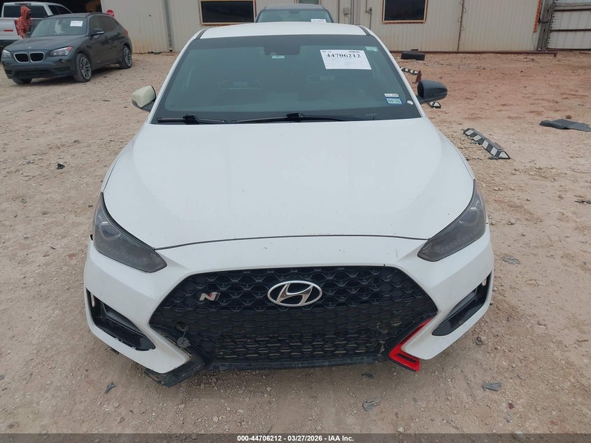 2021 Hyundai Veloster N VIN: KMHT36AH0MU011201 Lot: 44706212