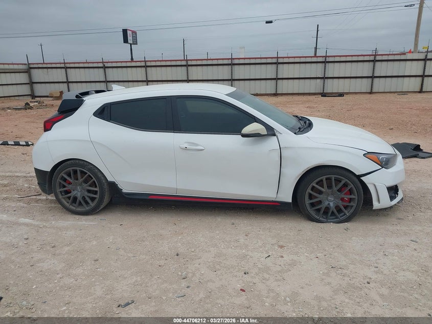 2021 Hyundai Veloster N VIN: KMHT36AH0MU011201 Lot: 44706212