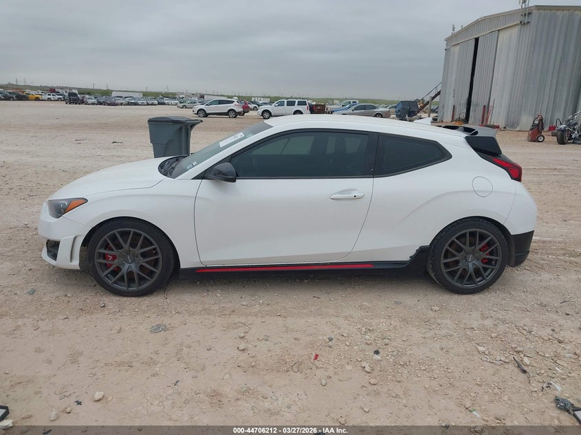 2021 Hyundai Veloster N VIN: KMHT36AH0MU011201 Lot: 44706212