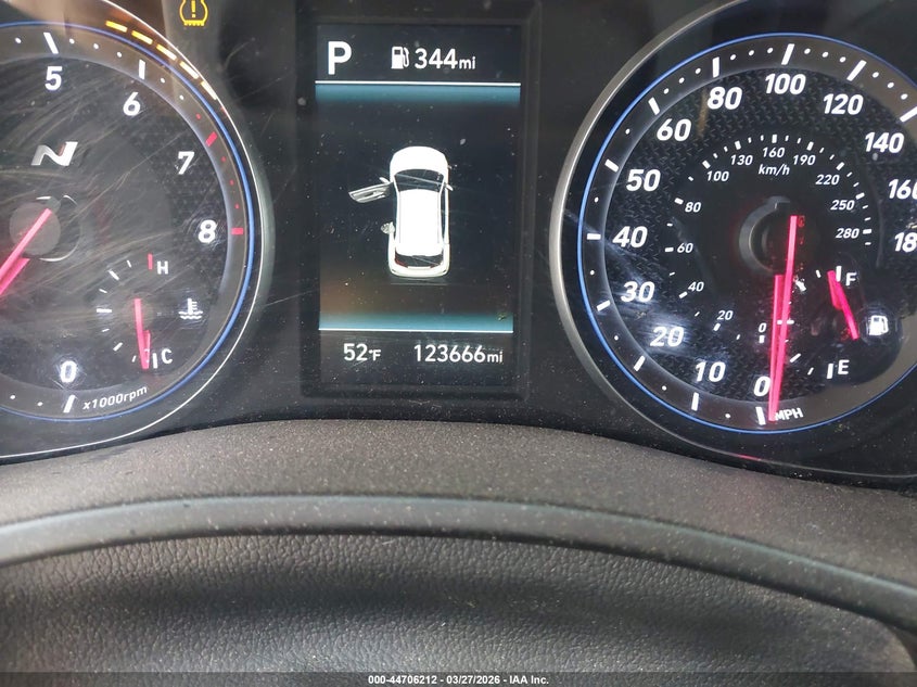 2021 Hyundai Veloster N VIN: KMHT36AH0MU011201 Lot: 44706212