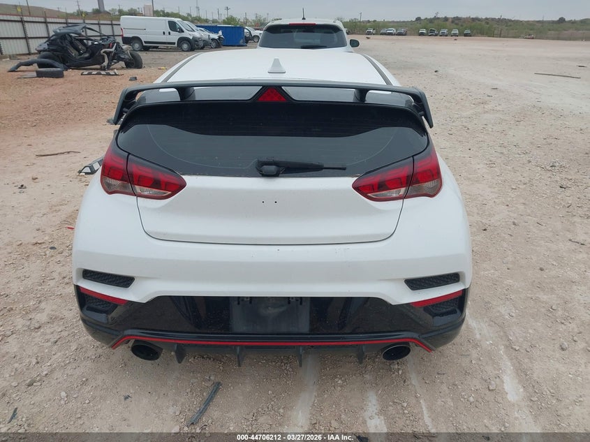 2021 Hyundai Veloster N VIN: KMHT36AH0MU011201 Lot: 44706212
