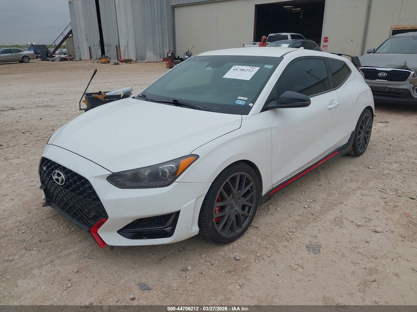 2021 Hyundai Veloster N VIN: KMHT36AH0MU011201 Lot: 44706212