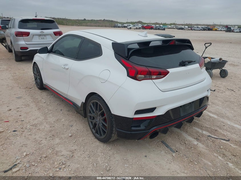 2021 Hyundai Veloster N VIN: KMHT36AH0MU011201 Lot: 44706212