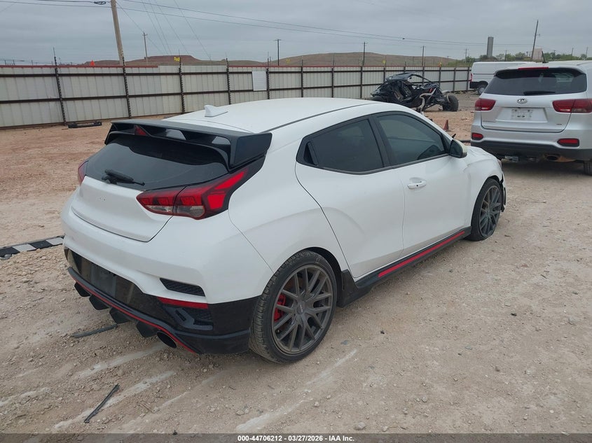 2021 Hyundai Veloster N VIN: KMHT36AH0MU011201 Lot: 44706212