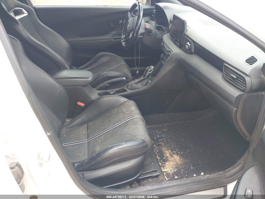 2021 Hyundai Veloster N VIN: KMHT36AH0MU011201 Lot: 44706212