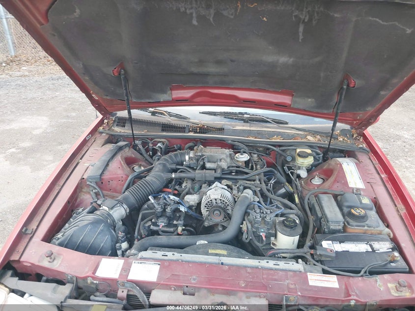 1997 Ford Thunderbird Lx VIN: 1FALP62W2VH143754 Lot: 44706249