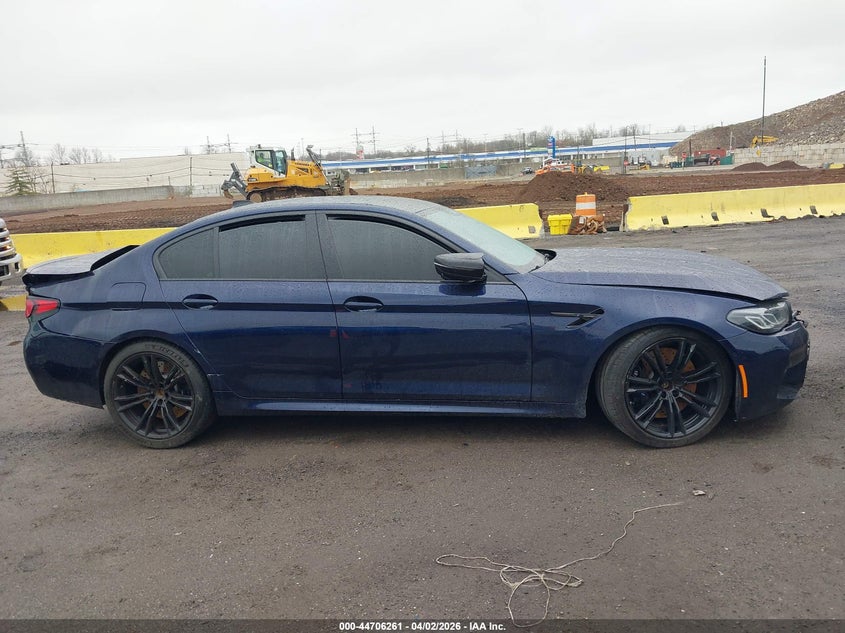 2022 BMW M5 VIN: WBS83CH02NCK64111 Lot: 44706261