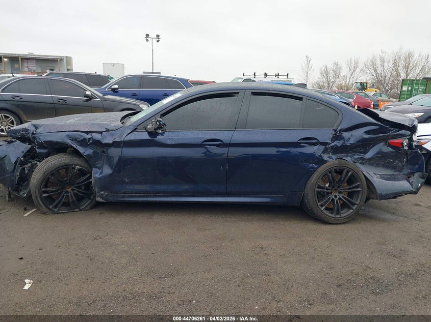 2022 BMW M5 VIN: WBS83CH02NCK64111 Lot: 44706261