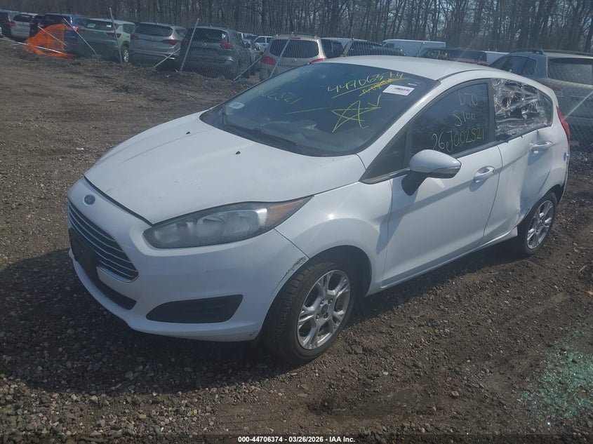 Vin: 3fadp4ej4fm200039, lot: 45203505, ford fiesta se 20152