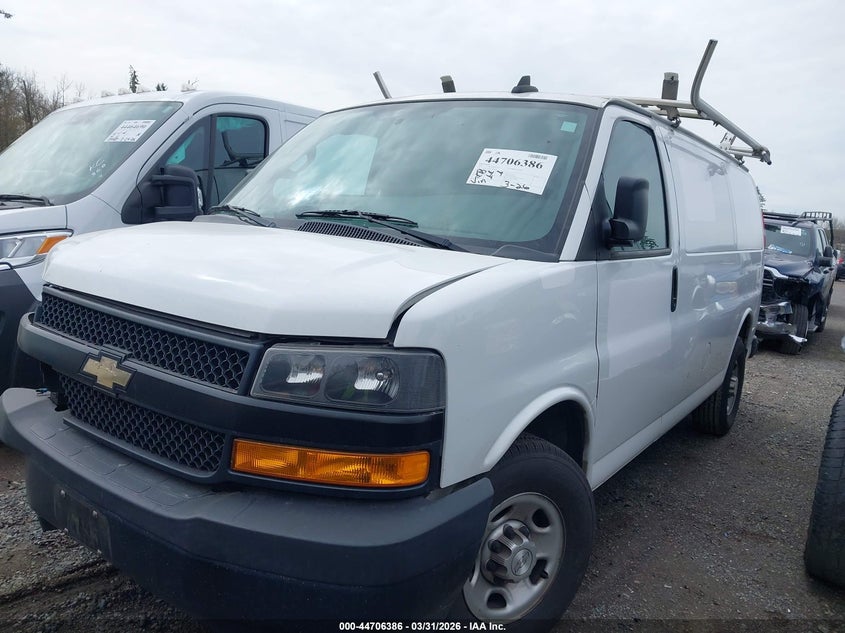 Vin: 1gcwgafpxj1186254, lot: 45203517, chevrolet express 2500 work van 20182