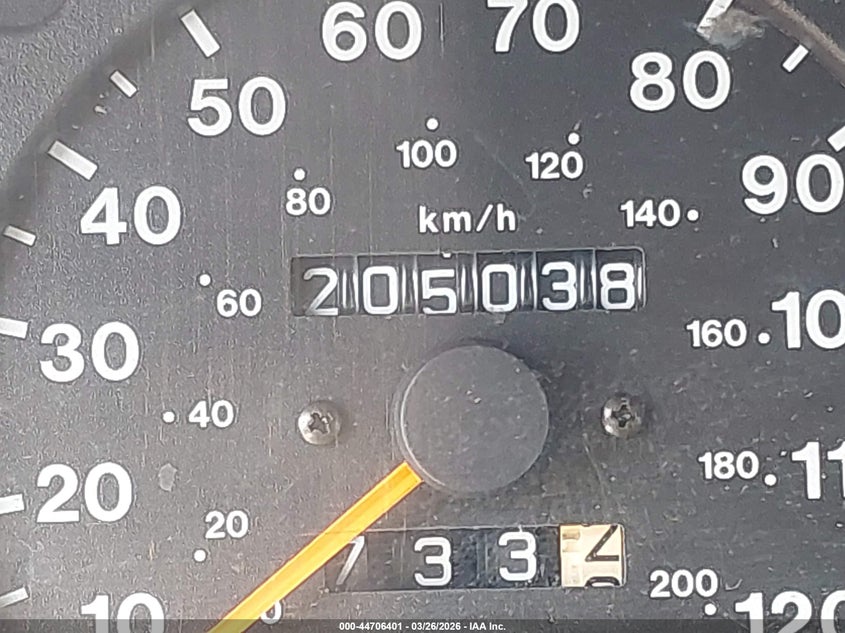 1998 Honda Passport Ex/Lx VIN: 4S6CM58W8W4423758 Lot: 44706401