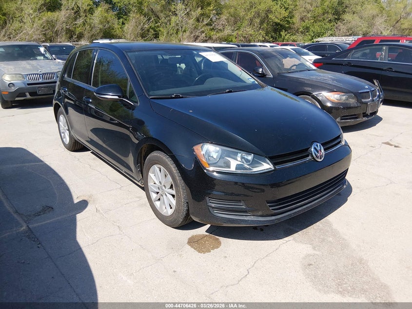 2017 Volkswagen Golf Tsi S 4-Door/Tsi Se 4-Door/Tsi Sel 4-Door/Tsi Wolfsburg Edition 4-Door